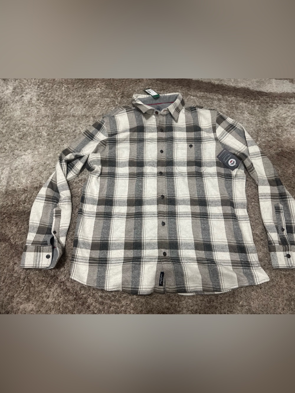 Flag &anthem ALMA VINTAGE WASHED FLANNEL SHIRT